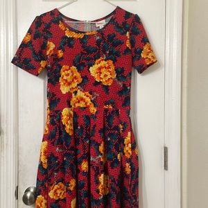 LulaRoe Amelia Dress. This dress has pockets!